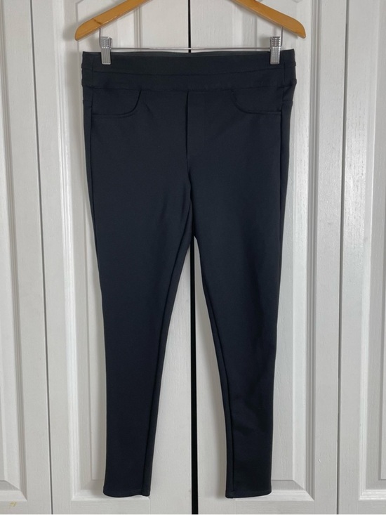 Wit & Wisdom Pants - Wit & Wisdom Ab Solution Pull on Ponte Knit Skinny Pants Jeggings Womens L Black